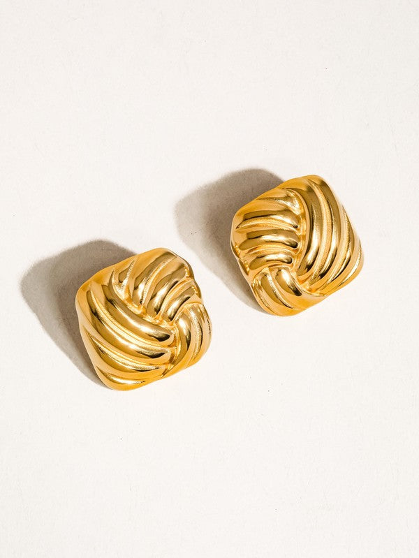 Thel Wavy Studs