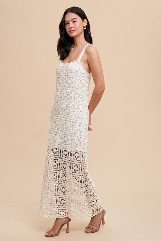 Bora Bora Crochet Maxi Dress