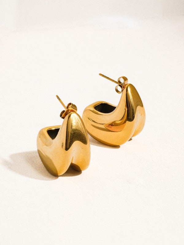 Sonnet Double Huggie Earring