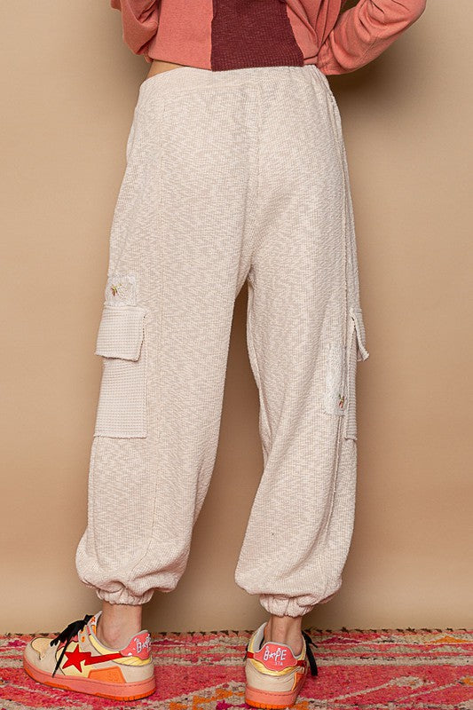 Lace Patch Jogger