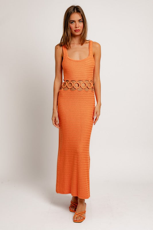 Bahama Crochet Midi Dress