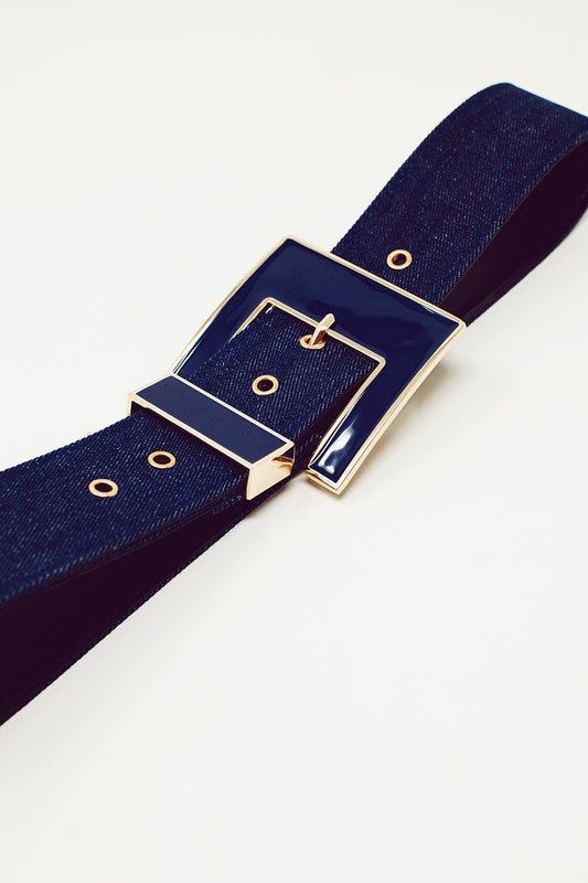 Denim On Denim Belt