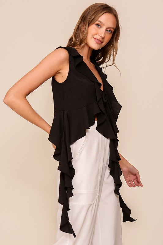 Colette Ruffle Blouse