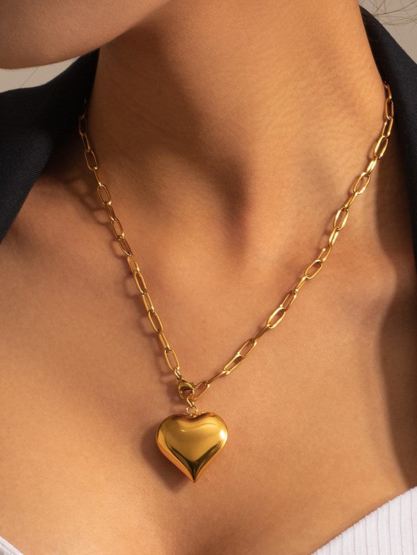 Heart Of Gold Necklace