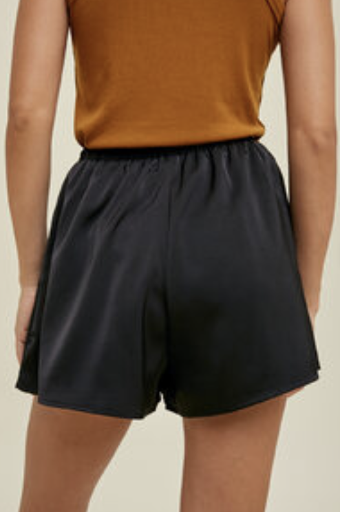 Knox Lined Satin Shorts