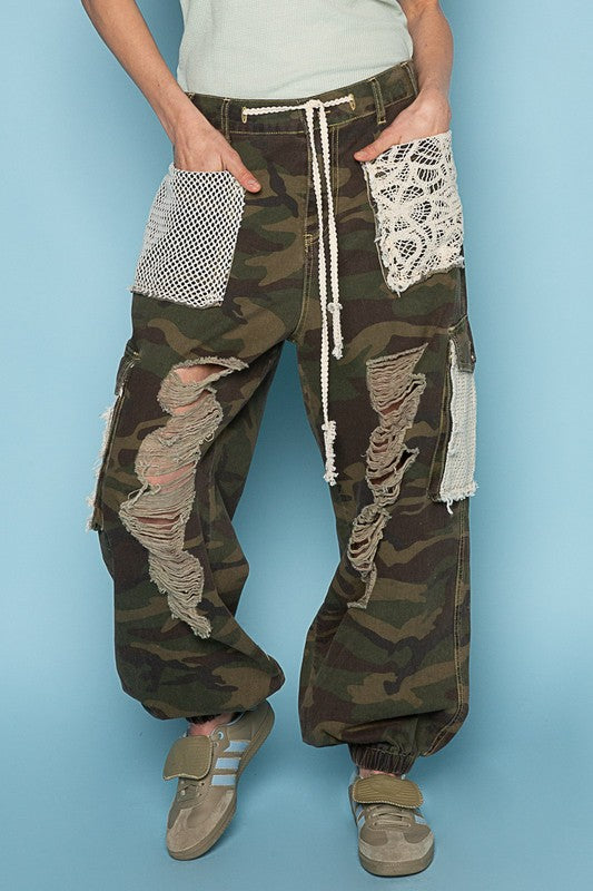 Hidden Vintage Camo Joggers