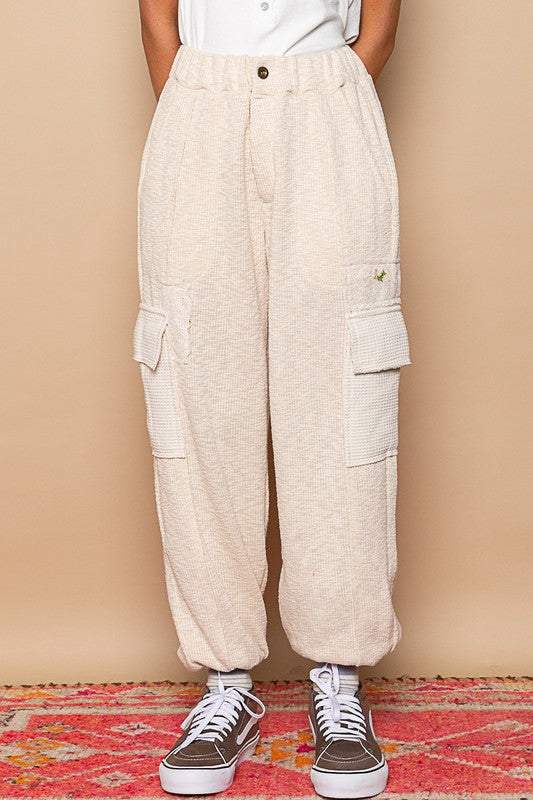 Lace Patch Jogger