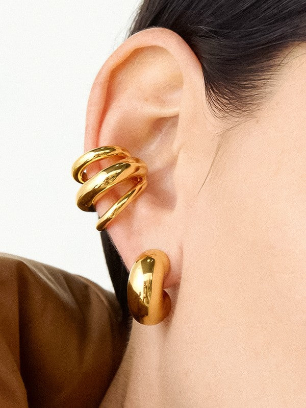 Ames Trilayer Ear Cuff