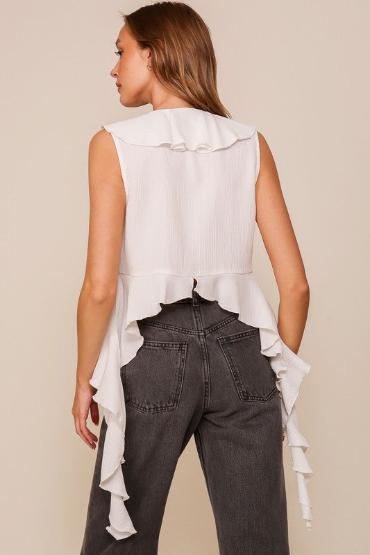 Colette Ruffle Blouse