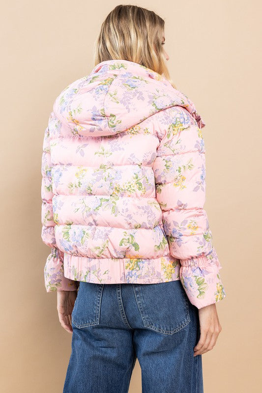 Loren Floral Puffer